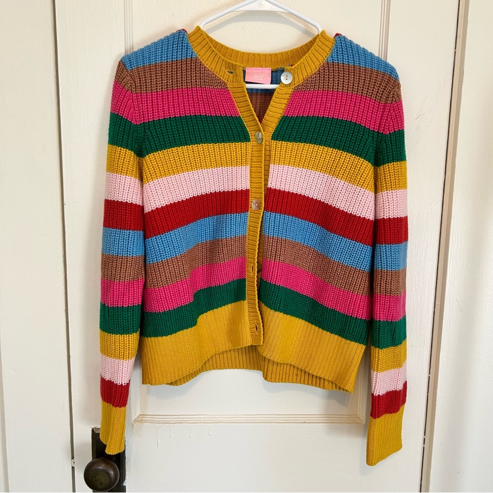 Ban.do Striped Knit Cardigan